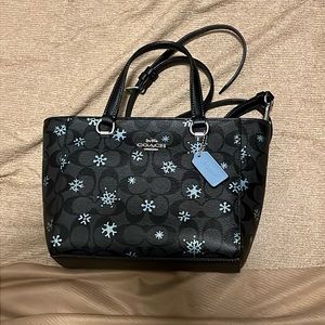 Coach snowflake crossbody
